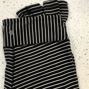 Lululemon Striped Wonder Unders